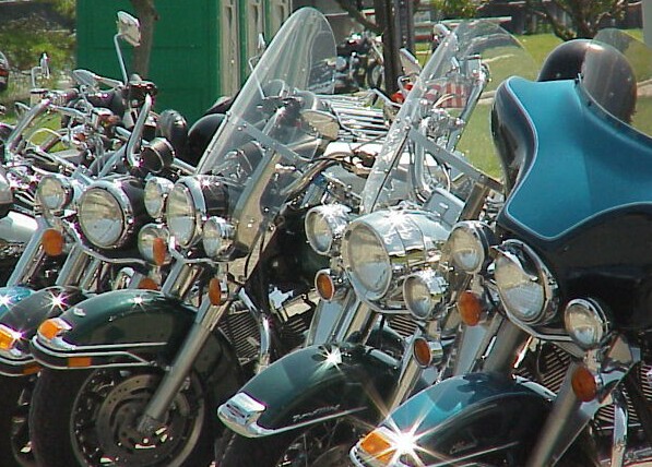 0705 Bikes in a Row