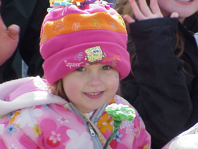 St. Pat's Parade fan