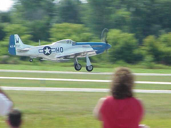 P-51 Takeoff