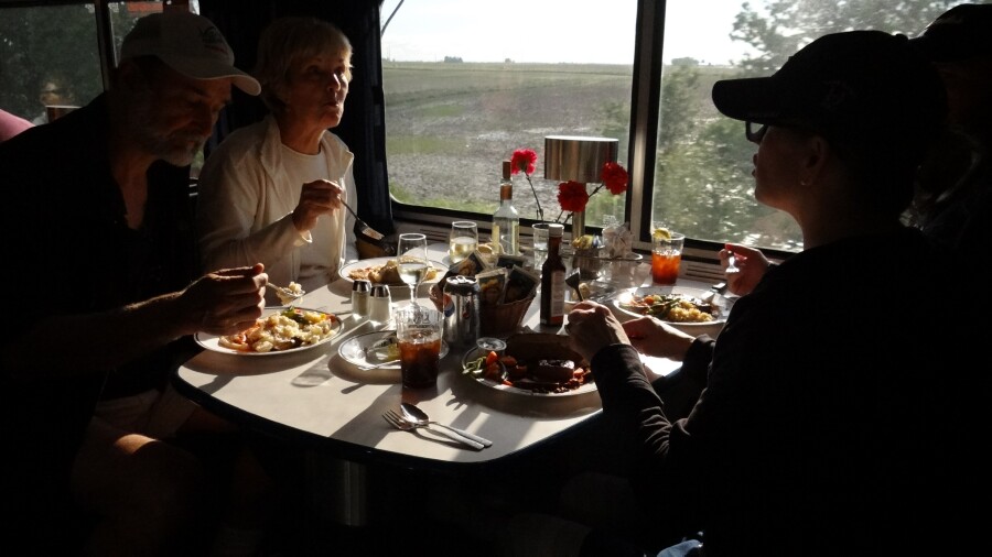 Amtrak Dining - A