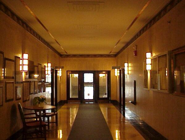 Bay County Building lobby