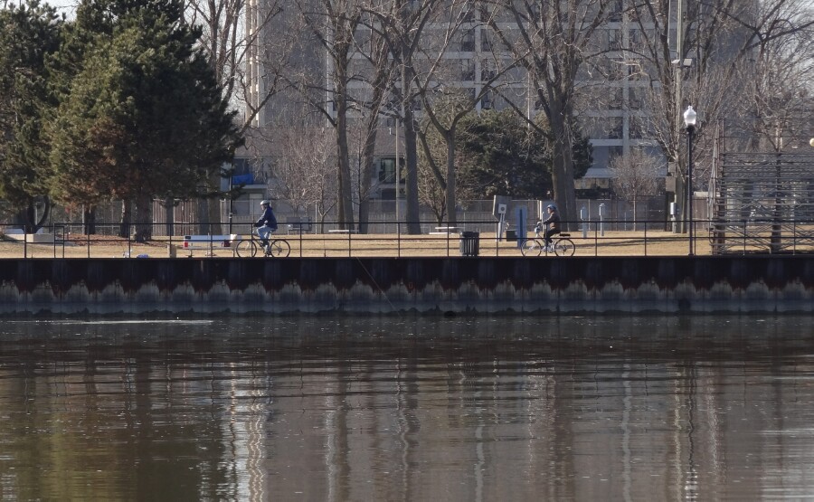 Bikes on the River