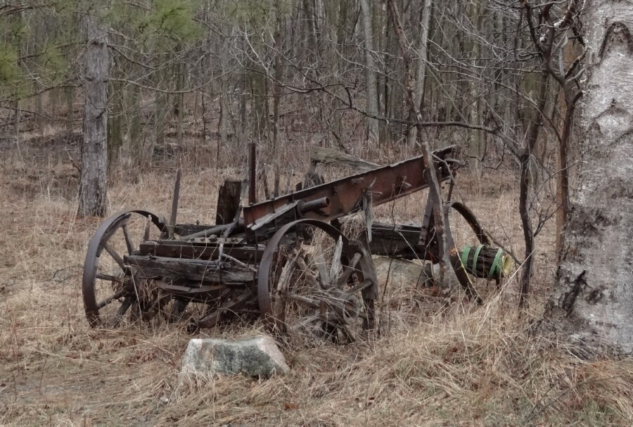 Abandoned Farm Wagon