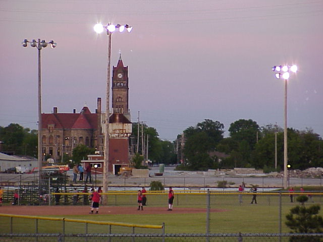 Evening Softball on the River