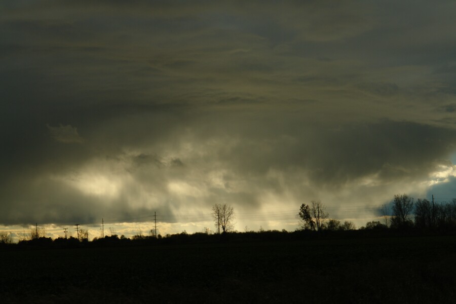 Early snow squalls