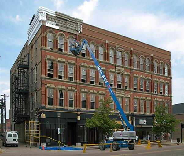 Shearer Building Facelift