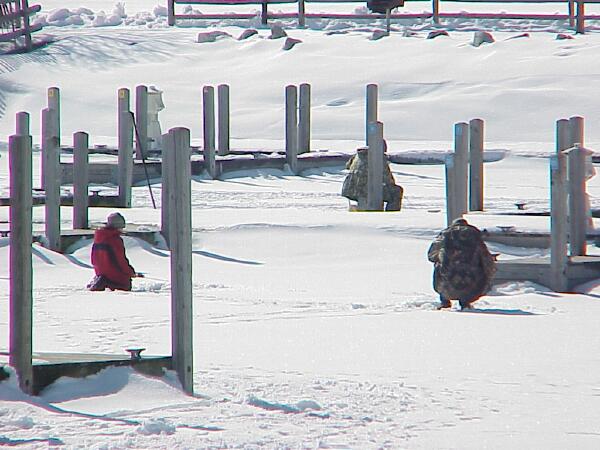 Ice Fishing at Liberty