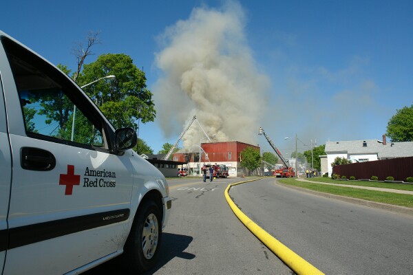 Red Cross Disaster Team Responds