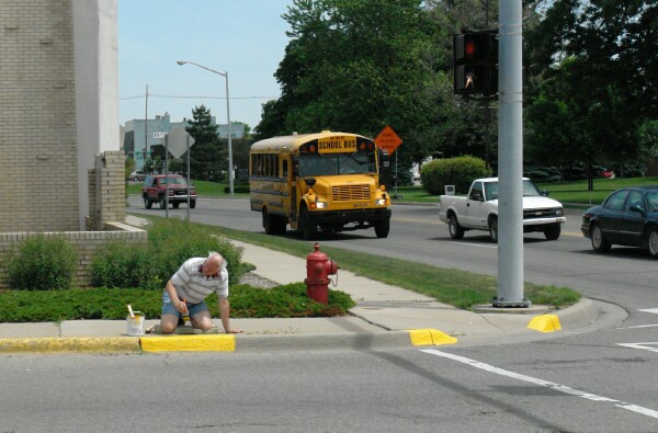 Curb Painting