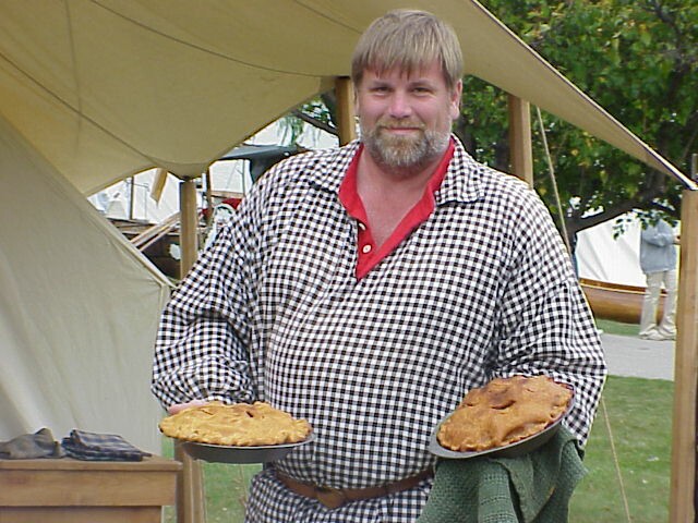 Fresh apple pies