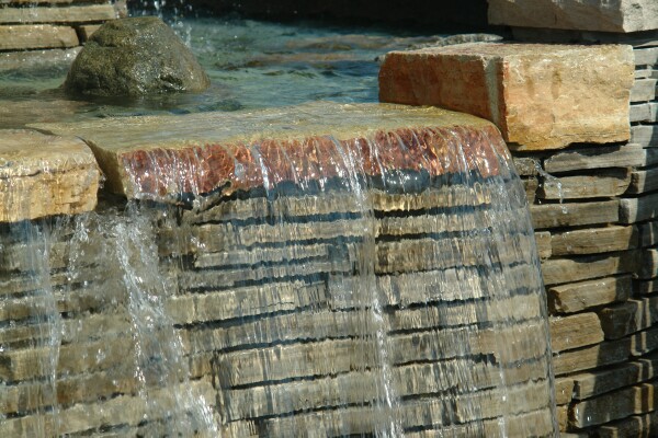 June 06 Waterfall Park stones